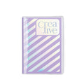 PRYMA Linea Line Memobook "Creative" 7.7x10.9 cm – Taccuino Tascabile Mini con Copertina Morbida, 80 Fogli / 160 Pagine 
