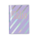 PRYMA Linea Line Memobook "Hallo" 9.5x13.6 cm – Taccuino Tascabile con Copertina Morbida, 80 Fogli / 160 Pagine Rigate, 