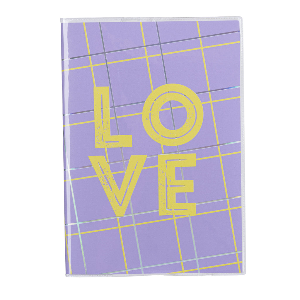 PRYMA Linea Line Memobook "Love" 14.5x20.8 cm – Quaderno Taccuino con Copertina Morbida, A5 Standard, 80 Fogli / 160 Pag