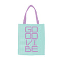 Tote Bag Borsa Portatutto in Tessuto – Viola Good Vibe