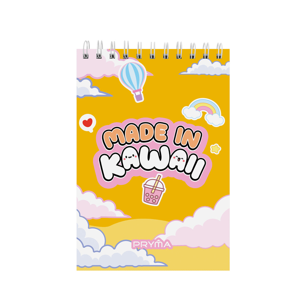 Set 2 Quaderni ad Anelli A5 Kawaii – Cagnolino Giallo - Pryma