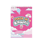 Set 2 Quaderni ad Anelli A5 Kawaii – Gattino Rosa - Pryma