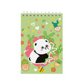 Pryma Set 2 Quaderni ad Anelli A5 Kawaii – 70 Fogli Rigatura 1R per Scuola, Grafica Panda