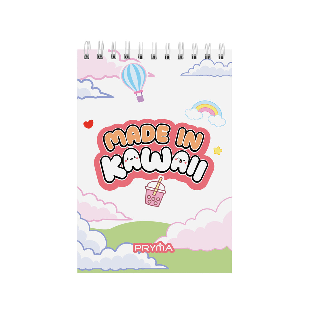 Set 2 Quaderni ad Anelli A5 Kawaii – Panda - Pryma