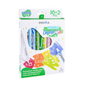 Pryma Pennarelli Cancella Colore 10+2 – Set 12 Cancellabili Doppia Punta 1-4mm per Scuola e Disegno