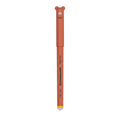 Pryma Penna Gel Cancellabile Happy Animals 0.7mm – Inchiostro Giallo Orsetto per Scuola