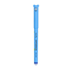 Pryma Penna Gel Cancellabile Happy Animals 0.7mm – Inchiostro Blu Ippopotamo per Scuola
