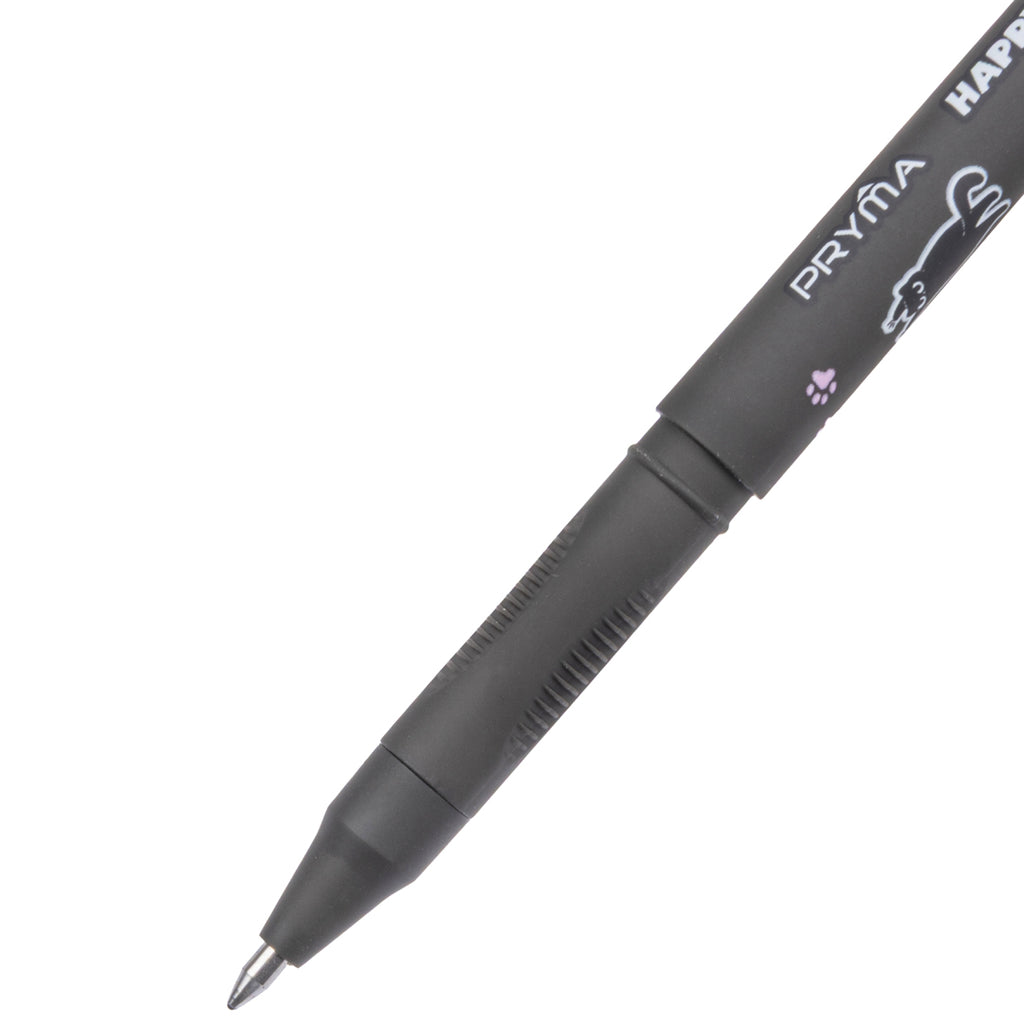 Penna Gel Cancellabile Happy Animals 0.7mm – Nero Gattino - Pryma