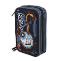 Pryma Astuccio 3 Zip Crazy 20x13x7cm – Astuccio Triplo Scuola, Grafica Street Art Stay Crazy