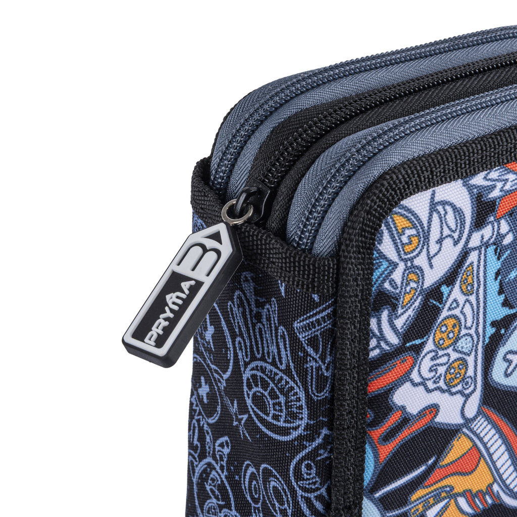 Astuccio 3 Zip Crazy - Pryma