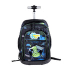 Pryma Trolley Scuola Game 47x24x33cm – Zaino con Ruote 3 Scomparti, Gaming Press Start