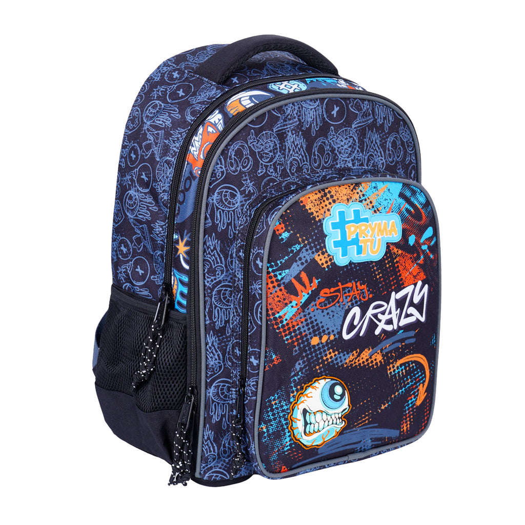 Zaino Scuola Crazy - Pryma
