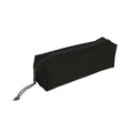 Pryma Astuccio Bauletto Classic 22x7x7cm – Portapenne Monoscomparto Ovale per Scuola, Nero