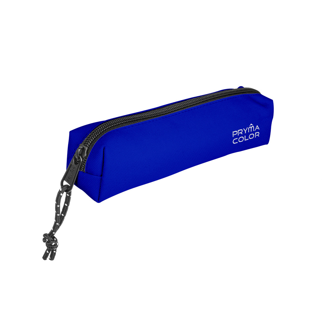 Pryma Astuccio Bustina Slim Classic 21.5x4.5cm – Mini Portapenne Compatto per Scuola, Blu