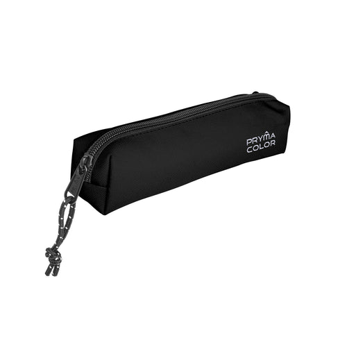 Pryma Astuccio Bustina Slim Classic 21.5x4.5cm – Mini Portapenne Compatto per Scuola, Nero