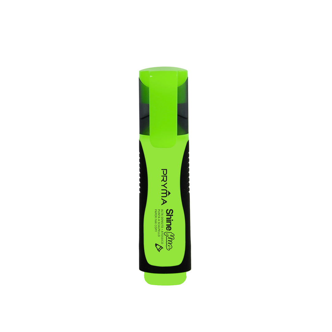 Evidenziatore Shine Fluo Verde - Pryma