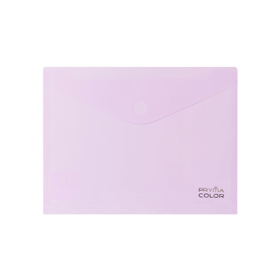 Busta Bottone Velcro A4Pastello 6 pz - Pryma